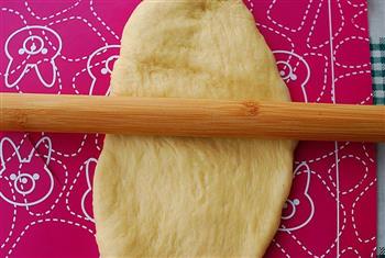 葱香肉松面包卷的做法图解6