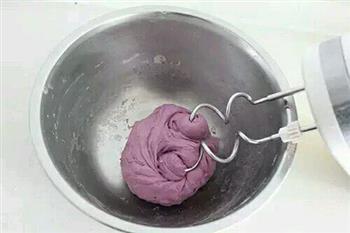 紫薯双色吐司的做法图解4