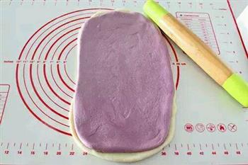 紫薯双色吐司的做法图解9