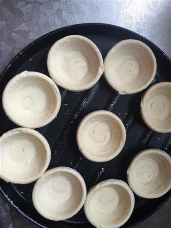 蜜豆蛋挞－微波炉的做法步骤2