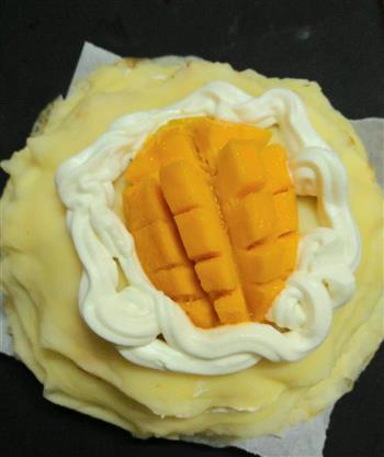 芒果千层蛋糕的做法步骤5