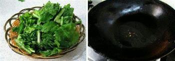 清炒小白菜的做法步骤2