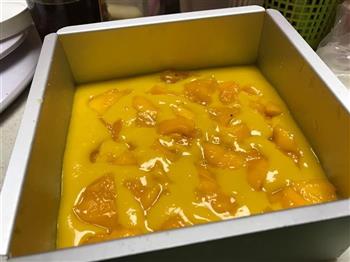 低热量芒果奶昔布丁蛋糕的做法步骤8