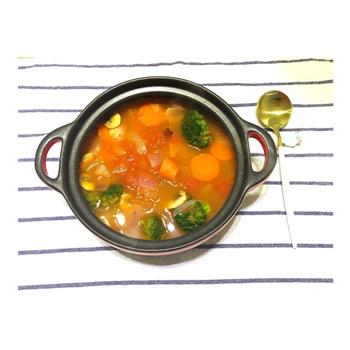 番茄时蔬汤，酸爽可口促消化的做法步骤9