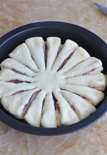 花朵紫薯面包的做法图解13