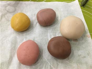 和果子装饰日式糯米甜甜圈的做法图解6