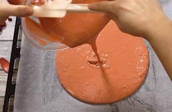 红丝绒蛋糕卷的做法步骤6