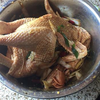 坤博砂锅版窑鸡的做法步骤4