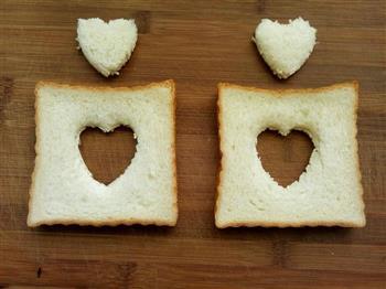 爱心早餐-三明治的做法步骤1