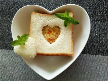 爱心早餐-三明治的做法图解5