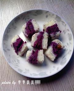 紫薯糯米凉糕