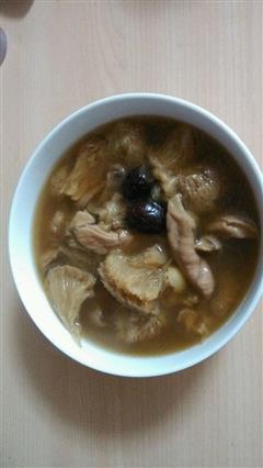 猴头菇猪肚养胃汤