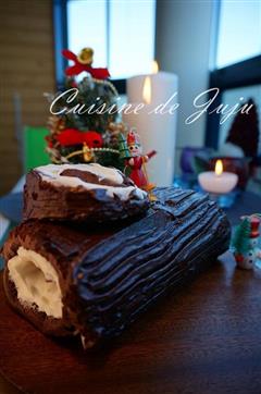 法国圣诞树桩蛋糕