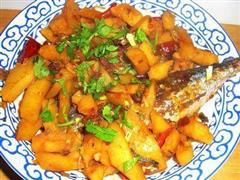 沙丁鱼炖土豆的热量