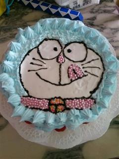 叮当猫生日蛋糕