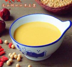 花生枸杞红枣豆浆
