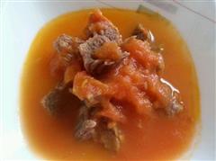 西红柿牛肉汤