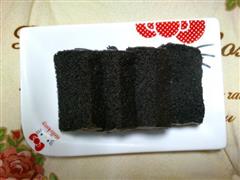 蛋糕版黑米糕