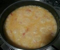 鸭蛋番茄疙瘩汤