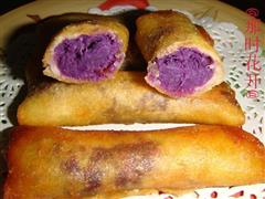 紫薯春卷的热量