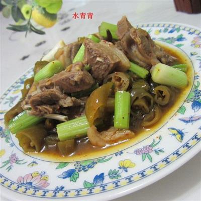 酸辣羊肉