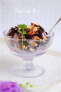 奥利奥紫薯冰淇淋