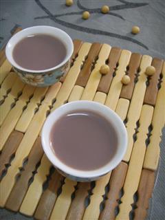 紫米豆浆