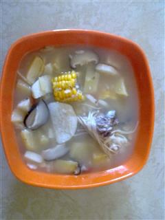 玉米山药排骨汤