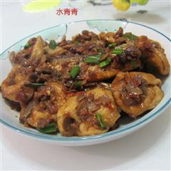 油豆腐蒸腊鱼