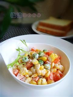 玉米蔬菜沙拉