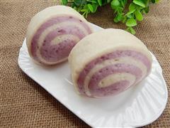 紫薯馒头卷的热量