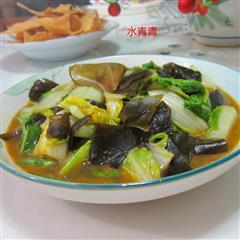 海带炒白菜