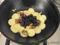 蠔油香菇玉子豆腐