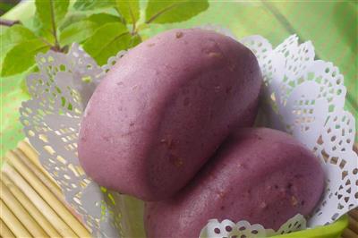 紫薯全麦馒头