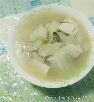 海参白菜炖豆腐