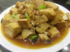 肉末香菇豆腐