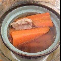太子参胡萝卜炖肉汤的热量