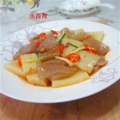 香辣双色豆腐