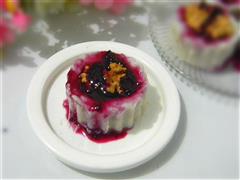 核桃蓝莓芋头糕