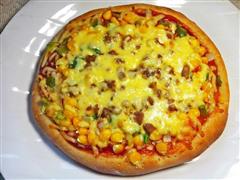 里脊玉米披萨