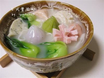 日式骨汤面