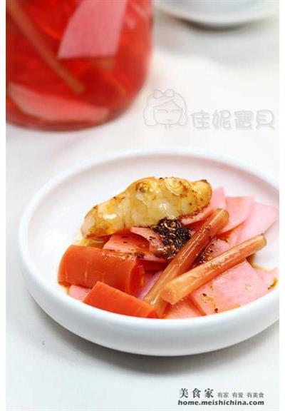 红油泡菜