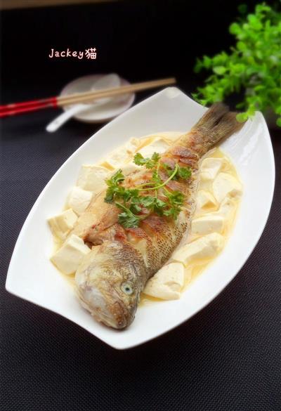 豆腐鲈鱼
