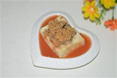 肉松番茄汁豆腐
