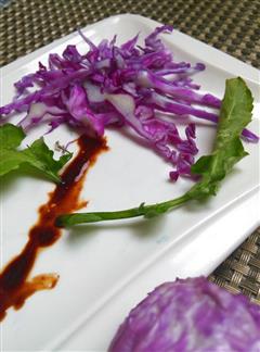 紫甘蓝凉拌菜