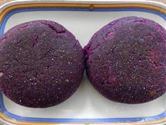 紫薯糯米枣泥糕