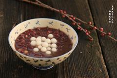 珍珠丸子红豆汤