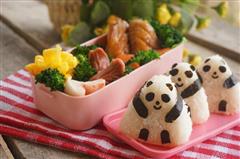 熊猫造型饭团便当的热量