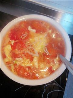 西红柿炒蛋汤的热量