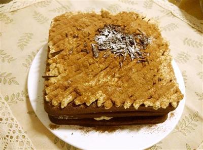 巧克力栗子蛋糕